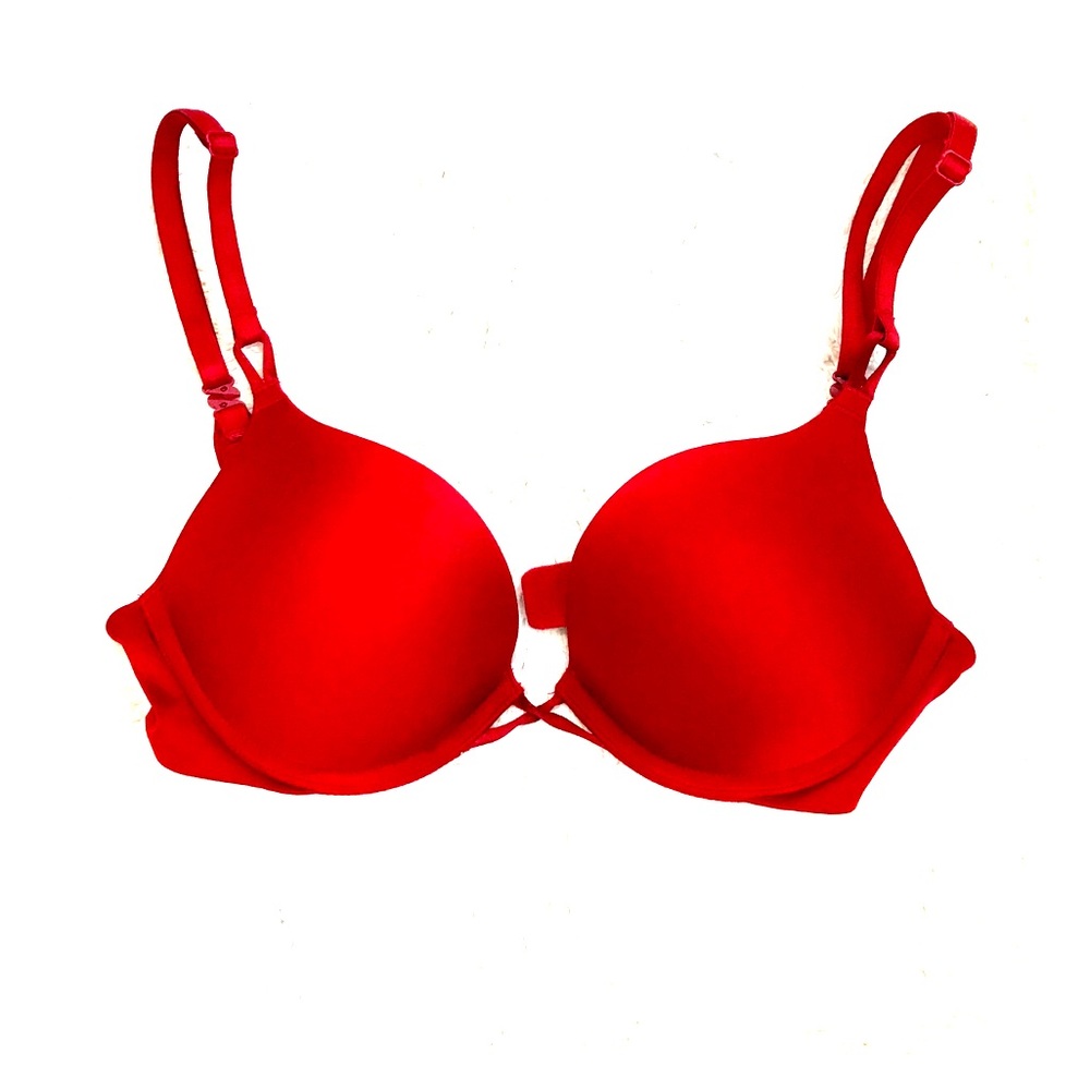 Victoria’s Secret bombshell plunge red push-up 32B